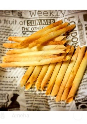 春巻きでシガレット風クッキー-レシピのメイン写真