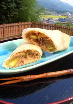 パイ包み焼き風♪あずきケーキ-レシピのメイン写真