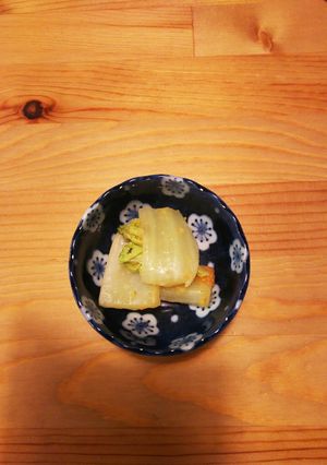 レンジde白菜の味噌ゴマ和え-レシピのメイン写真