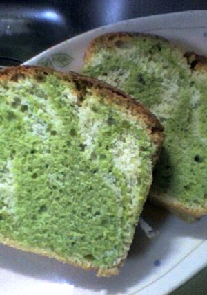 抹茶のマーブルパウンドケーキ-レシピのメイン写真