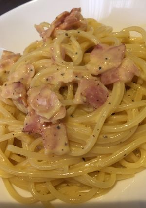 ローマの世界一風カルボナーラ-レシピのメイン写真