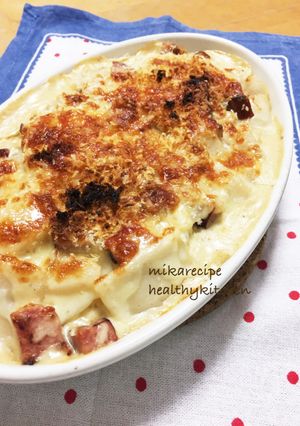 バターなし簡単カブとソーセージのグラタン-レシピのメイン写真
