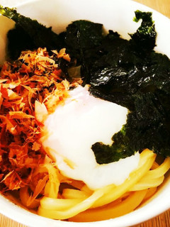 簡単スピード 釜玉うどん-レシピのメイン写真