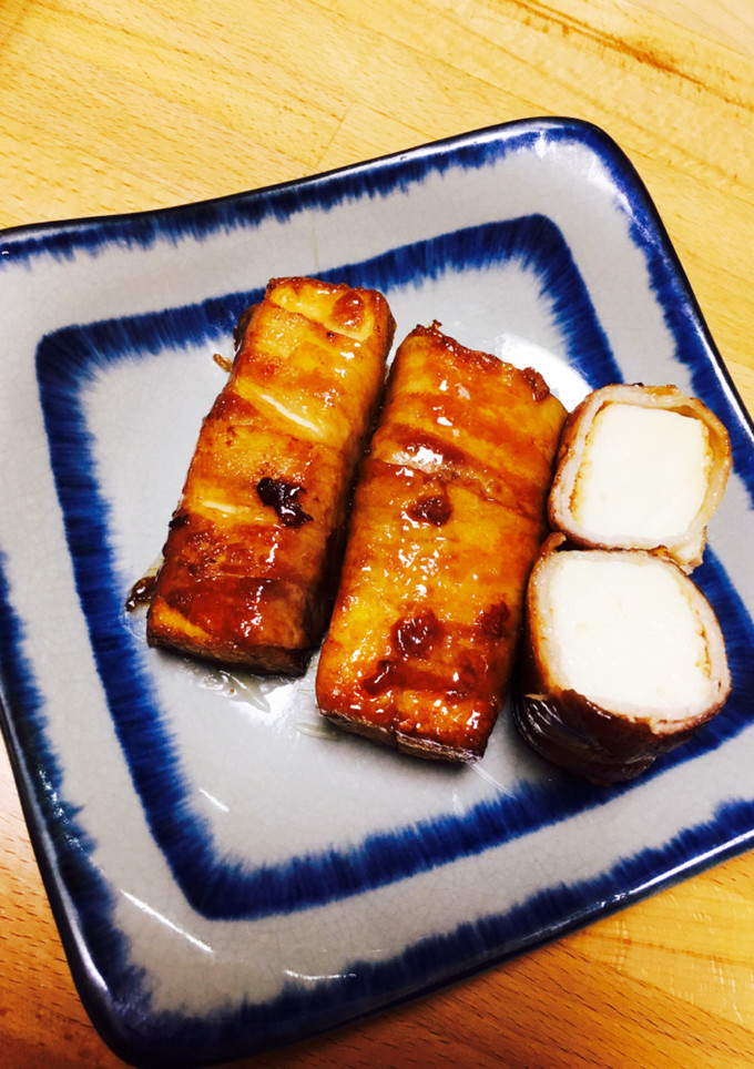 厚揚げの豚肉ロール-レシピのメイン写真