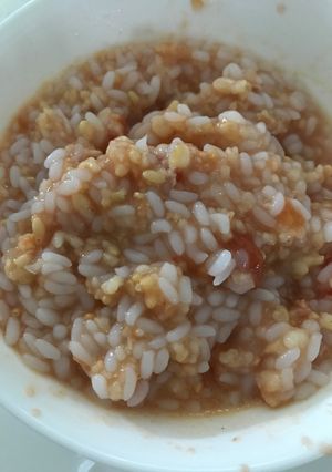 ぷるんちゃん×うるち玄米　トマトリゾット-レシピのメイン写真