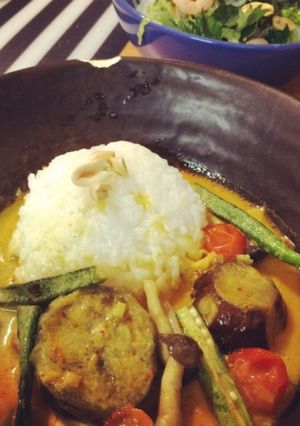 具沢山ココナッツカレー-レシピのメイン写真