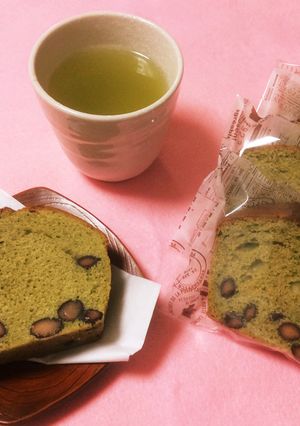 HMで黒豆抹茶パウンドケーキ-レシピのメイン写真