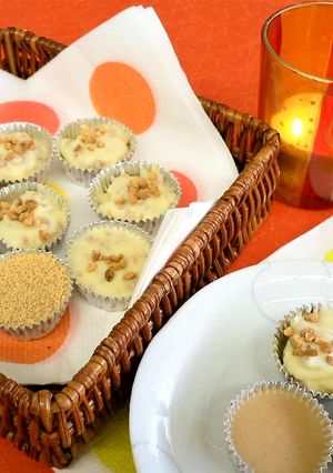 バレンタインに！手軽にきな粉カップチョコ-レシピのメイン写真