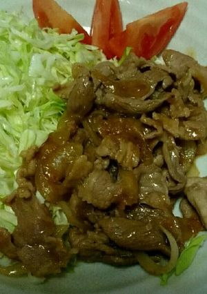 簡単☆豚のハチミツ生姜焼き-レシピのメイン写真