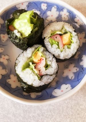 パリパリっサラダまき〜！-レシピのメイン写真