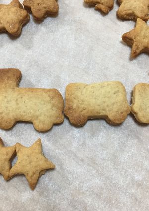 ピーナツバターで香ばしい☆型抜きクッキー-レシピのメイン写真
