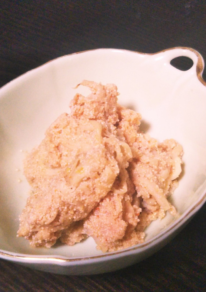 明太子とえのきのバター風味-レシピのメイン写真