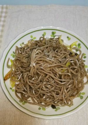 一人ランチに♪簡単♪日本蕎麦の炒め蕎麦♪-レシピのメイン写真