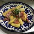 ヤングコーンとベーコンのバター炒め