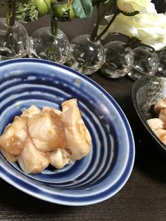 あと一品に♡ささみの梅ハチミツ和え-レシピのメイン写真