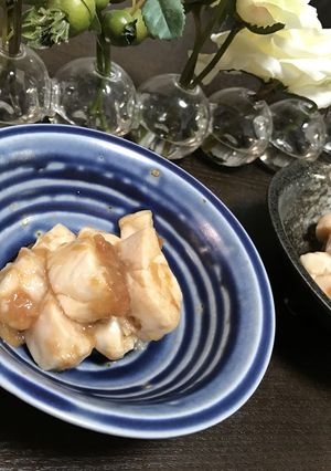 あと一品に♡ささみの梅ハチミツ和え-レシピのメイン写真