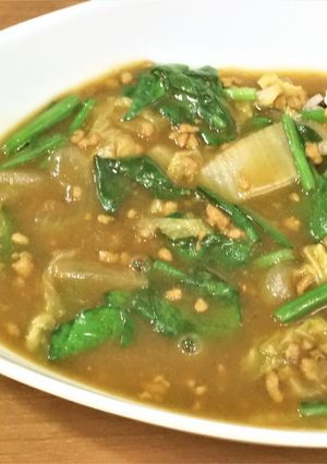 野菜たっぷり☆白菜のキーマカレー-レシピのメイン写真