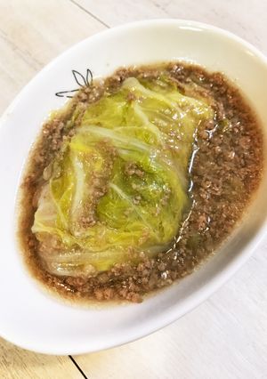 味がしみ☆車麩とじゃが芋の白菜巻き餡掛け-レシピのメイン写真