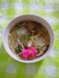 ヘルシー♪カブとキノコの中華スープ！