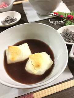 鏡開き☆あずき缶で作る!簡単ぜんざい♡-レシピのメイン写真