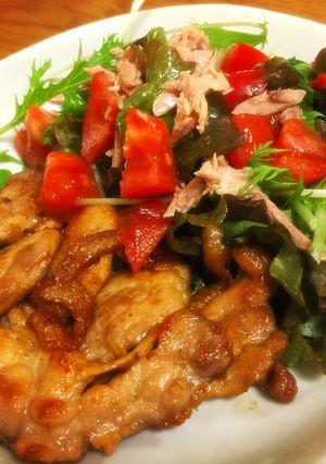 鶏肉のバターにんにく醤油-レシピのメイン写真