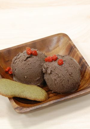 濃厚アサイーとチョコのアイスクリーム-レシピのメイン写真