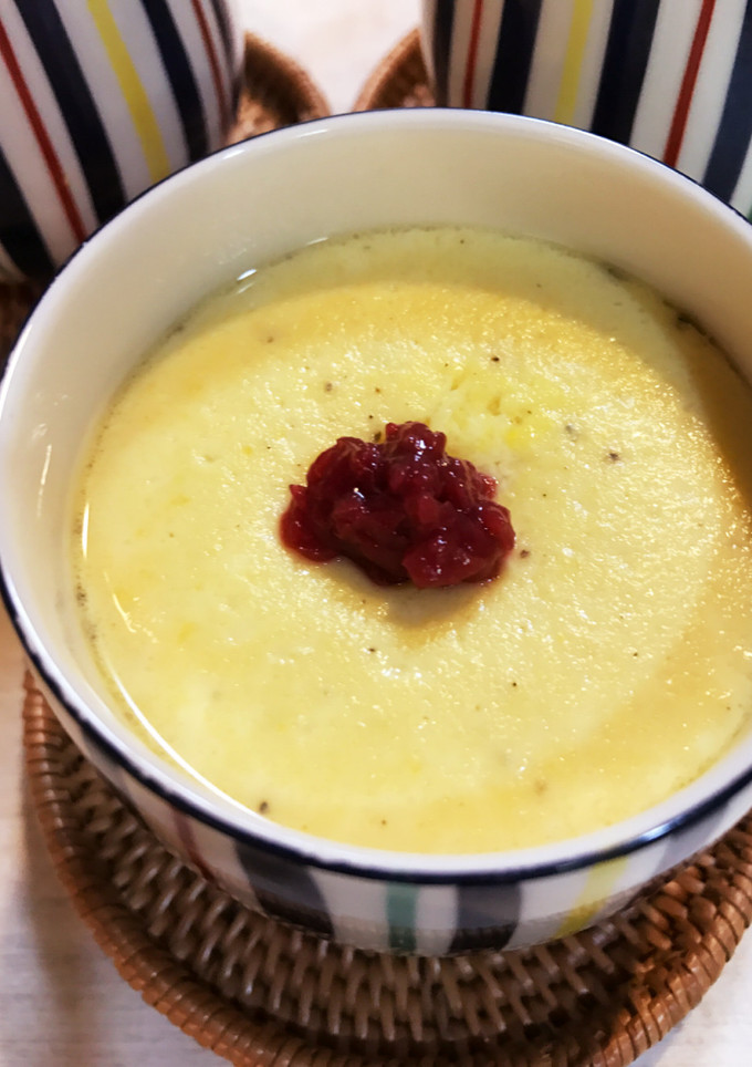 クリームコーンスープの茶碗蒸し♪簡単♪-レシピのメイン写真