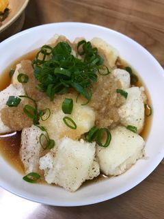 揚げ餅を大根おろしで♪-レシピのメイン写真