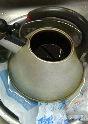 お茶を早く冷やす方法-レシピのメイン写真