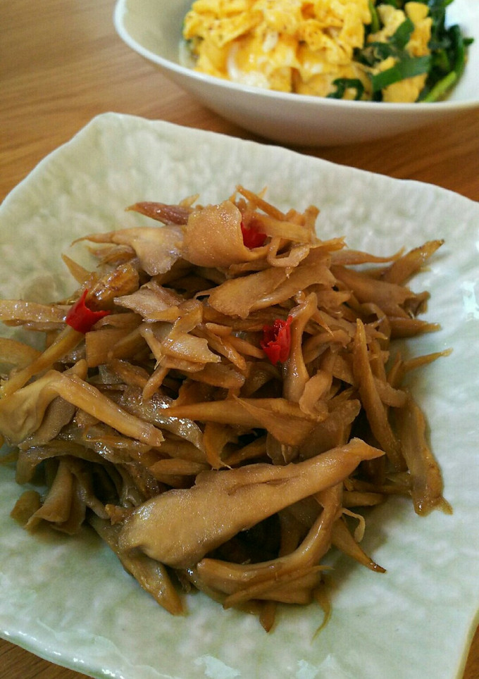 ごぼうと舞茸の金平-レシピのメイン写真