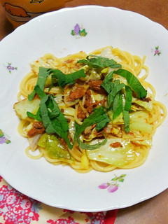 ツナとキャベツの和風フレンチパスタ-レシピのメイン写真
