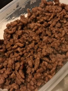 焼肉のタレで簡単そぼろ!二色丼にも!-レシピのメイン写真