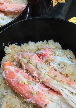 炊飯器で本格カニご飯-レシピのメイン写真