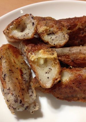 簡単☆ちくわチーズのゆかり揚げ☆-レシピのメイン写真