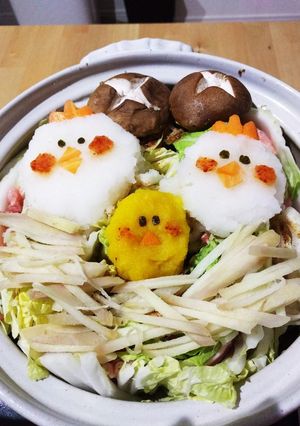 白菜たっぷり節約‼生姜みぞれ鍋♡-レシピのメイン写真