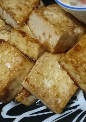 簡単タレ焼き豆腐-レシピのメイン写真