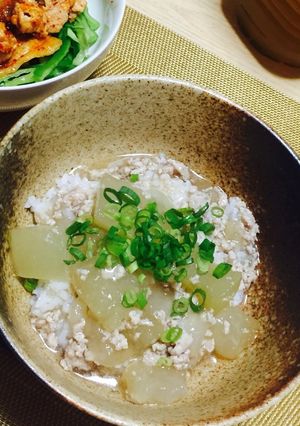大根と鶏ひき肉の生姜あんかけ-レシピのメイン写真