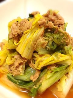 白菜とツナの簡単煮-レシピのメイン写真