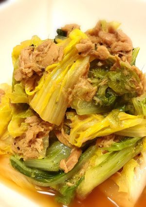 白菜とツナの簡単煮-レシピのメイン写真