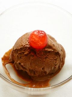 チェリーチョコレートアイスクリーム-レシピのメイン写真