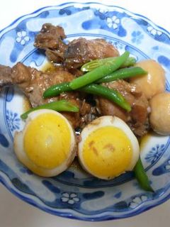 手羽元と卵の酢醤油煮-レシピのメイン写真