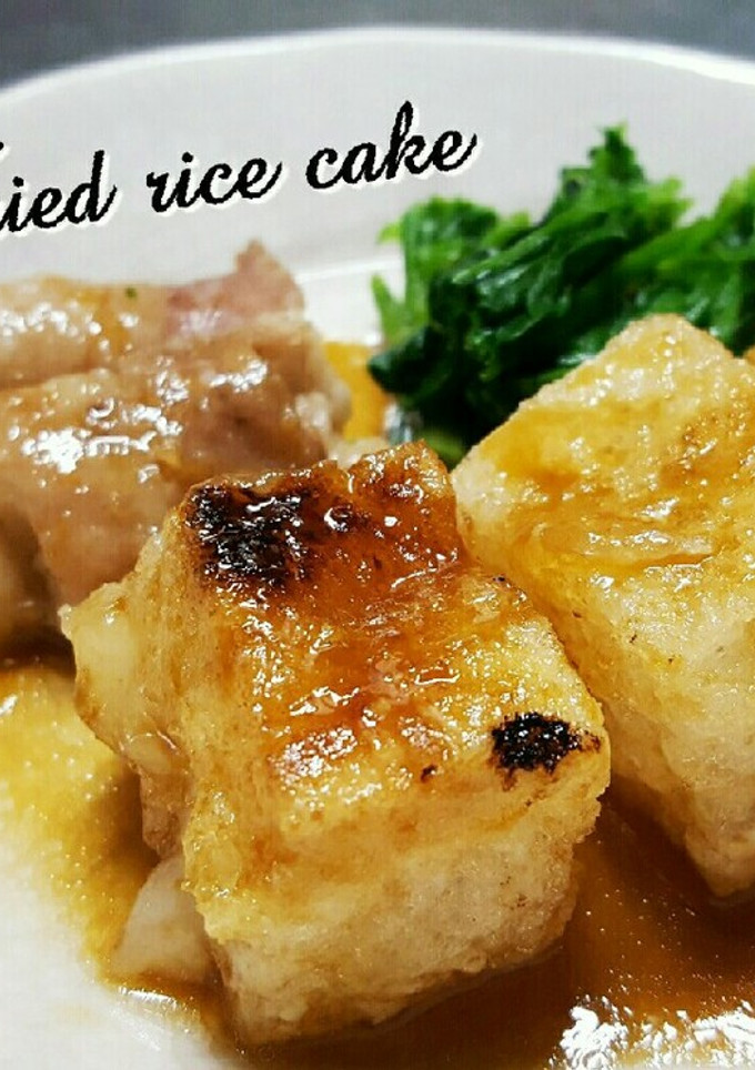 簡単！豚の角煮風～揚げ餅☆-レシピのメイン写真