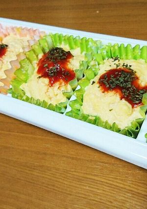 お弁当に製氷皿deオム○○-レシピのメイン写真