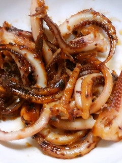簡単♪おつまみ!イカげそのみりん醤油焼き-レシピのメイン写真