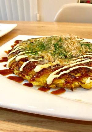 必殺！！お好み焼きを綺麗に焼く方法-レシピのメイン写真