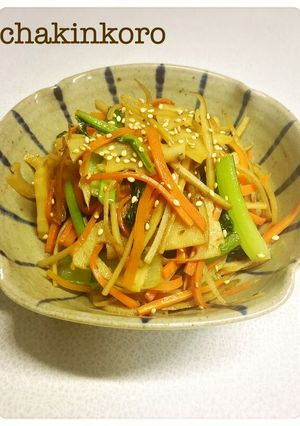 楽しい食感☺︎具だくさんきんぴら♪-レシピのメイン写真
