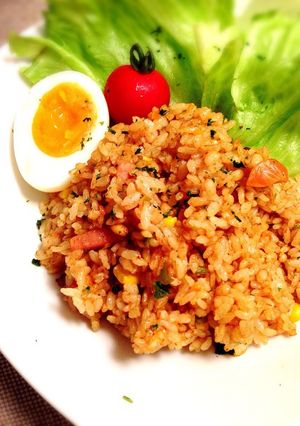 * 炊飯器DE簡単♪カレーピラフ *-レシピのメイン写真