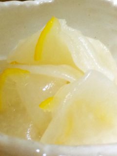 カブの柚子甘酢漬け-レシピのメイン写真
