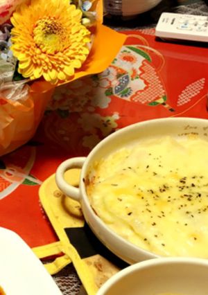 ポテトとベーコンのグラタン-レシピのメイン写真