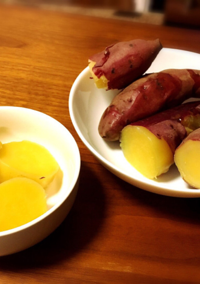 ねっとり甘くて美味しい！炊飯器で焼き芋-レシピのメイン写真